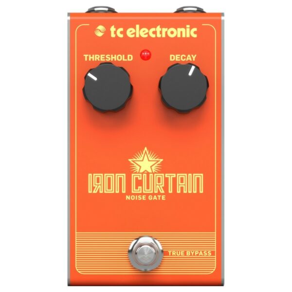 TC ELECTRONIC IRON CURTAIN NOISE GATE A PEDALE PER CHITARRA ELETTRICA TRUE BYPASS
