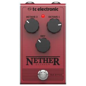 TC ELECTRONIC NETHER OCTAVER EFFETTO A PEDALE PER CHITARRA ELETTRICA