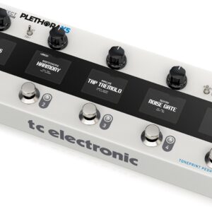 TC ELECTRONIC PLETHORA X5 PEDALIERA TONEPRINT PEDALBOARD DISPLAY LCD PROCESSORE EFFETTI PEDALI MESH