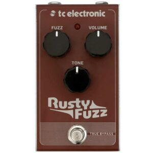 TC ELECTRONIC RUSTY FUZZ EFFETTO FUZZ A PEDALE PER CHITARRA