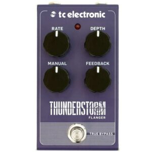TC ELECTRONIC THUNDERSTORM FLANGER EFFETTO FLANGER A PEDALE PER CHITARRA