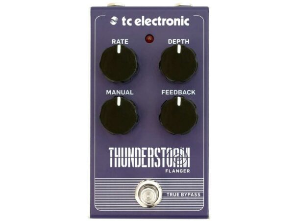 TC ELECTRONIC THUNDERSTORM FLANGER EFFETTO FLANGER A PEDALE PER CHITARRA