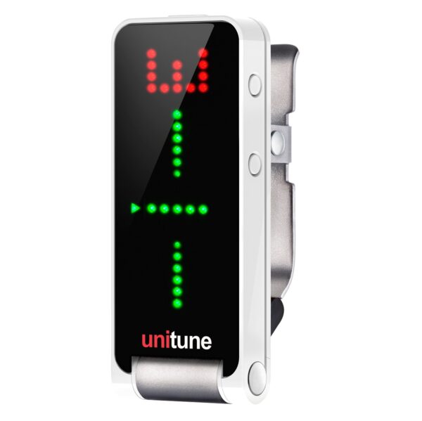 TC ELECTRONIC UNITUNE CLIP ACCORDATORE STROBO CROMATICO A CLIP PER CHITARRA BASSO E UKULELE