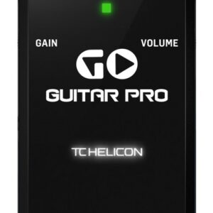 TC HELICON GO GUITAR PRO INTERFACCIA PORTATILE CHITARRA BASSO DISPOSITIVI MOBILI PREAMP MIDAS