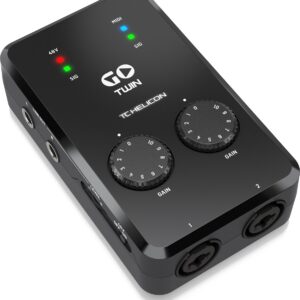 TC HELICON GO TWIN INTERFACCIA AUDIO MIDI DISPOSITIVI MOBILI 2 CANALI ALTA DEFINIZIONE