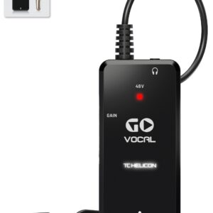 TC HELICON GO VOCAL PREAMPLIFICATORE MICROFONICO INTERFACCIA PORTATILE PER DISPOSITIVI MOBILI