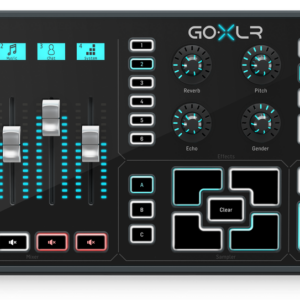 TC HELICON GO-XLR MIXER PORTATILE 4 PAD CANALI PLAY BROADCAST STREAM ONLINE