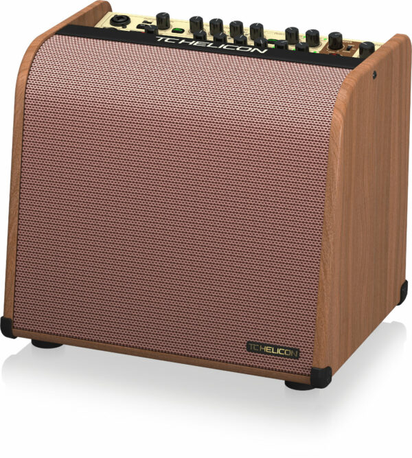TC HELICON HARMONY V60 AMPLIFICATORE PER CHITARRA ACUSTICA 2 CANALI 60 WATT CON PROCESSORE VOCALE ED EFFETTI