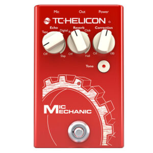TC HELICON MIC MECHANIC 2 EFFETTO RIVERBERO DELAY E CORREZIONE INTONAZIONE PER VOCE