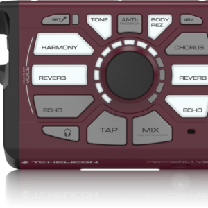 TC HELICON PERFORM VG PROCESSORE EFFETTI PER VOCE E CHITARRA ACUSTICA + PHANTOM POWER + ANTI FEEDBACK