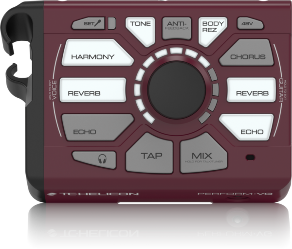 TC HELICON PERFORM VG PROCESSORE EFFETTI PER VOCE E CHITARRA ACUSTICA + PHANTOM POWER + ANTI FEEDBACK