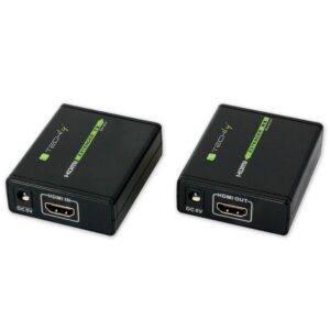 TECHLY EXTENDER HDMI FULL HD 3D FINO A 60 METRI PER CAVI CAT 5E 6 6A 7