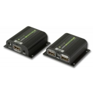 TECHLY EXTENDER HDMI FULL HD 3D POE FINO A 40 METRI EDID IR CAVI CAT 6 6A 7