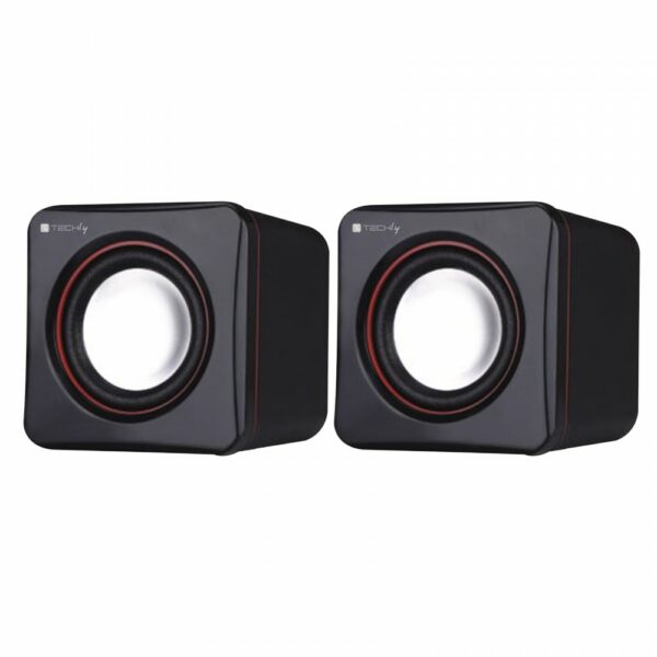 TECHLY ICC SP-320ETY COPPIA CASSE USB 2.0 E JACK 3.5MM