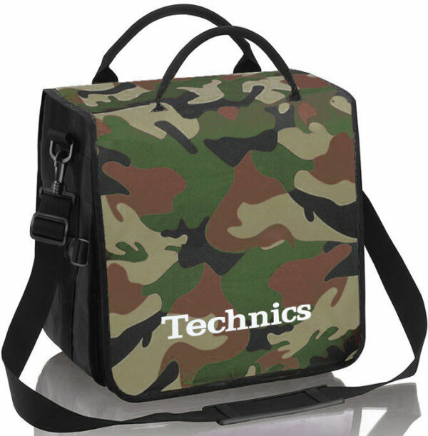 TECHNICS BACKBAG GREEN-BROWN MIMETICA VERDE OPACO MARRONE