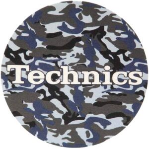 TECHNICS SLIPMATS TAPPETINI GIRADISCHI MIMETICA MARINA MILITARE COPPIA TAPPETINI