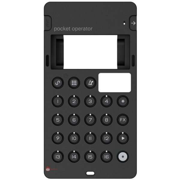 TEENAGE ENGINEERING CASE PO CA-X BLACK CUSTODIA IN SILICONE PER POCKET OPERATOR COLORE NERO