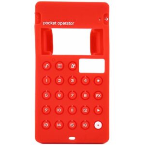 TEENAGE ENGINEERING CASE PO CA-X RED CUSTODIA IN SILICONE PER POCKET OPERATOR COLORE ROSSO