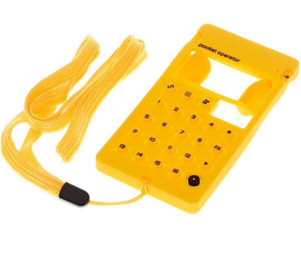TEENAGE ENGINEERING CASE PO CA-X YELLOW CUSTODIA IN SILICONE PER POCKET OPERATOR COLORE GIALLO