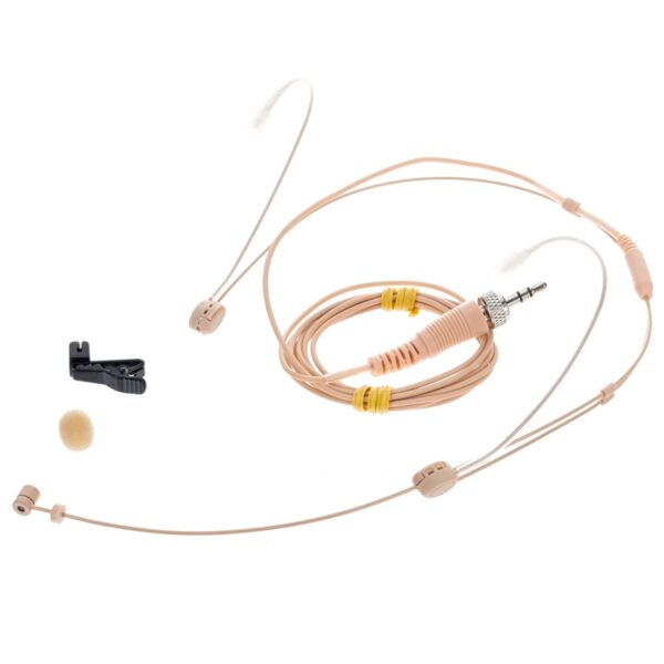 THE T.BONE HEADMIKE D EW PER SENNHEISER MICROFONO AD ARCHETTO COLOR CARNE CARDIOIDE