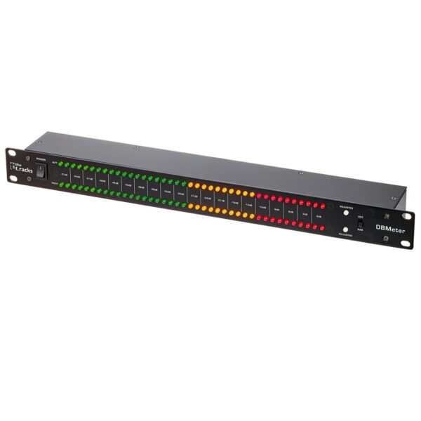 THE T.RACKS DBMETER DB DISPLAY DECIBEL METER MISURATORE DI LIVELLO SONORO A RACK