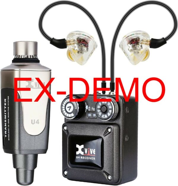 Xvive u4t9 ex-demo in-ear monitor