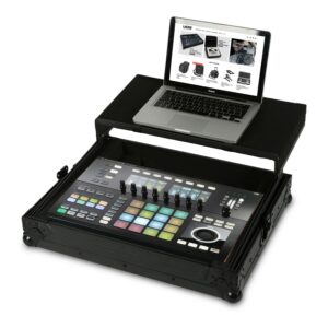 UDG ULTIMATE FLIGHT CASE NATIVE INSTRUMENTS MASCHINE STUDIO BLACK PLUS FLIGHT CASE PROFESSIONALE + LAPTOP COLORE NERO