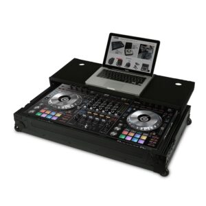 UDG ULTIMATE FLIGHT CASE PIONEER DDJ-RZ/SZ/SZ2 FLIGHT CASE PROFESSIONALE + LAPTOP COLORE NERO