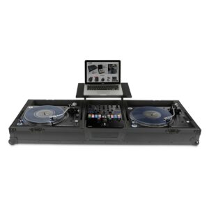 UDG ULTIMATE FLIGHT CASE SET PLX9/SL1200 BLACK PLUS FLIGHT CASE SET PER GIRADISCHI + LAPTOP