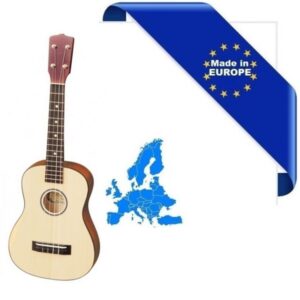 UKULELE STANDARD TENORE MADE IN EUROPE TAVOLA ABETE ROSSO TOP IN MASSELLO TASTIERA IN PALISSANDRO