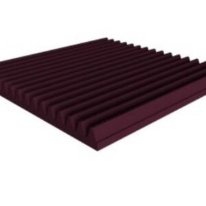 UNIVERSAL ACOUSTICS MERCURY WEDGE 600-50MM BURGUNDY PANNELLO PER ISOLAMENTO ACUSTICO 10 PEZZI