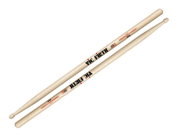 VIC FIRTH X5A BACCHETTE PER BATTERIA PUNTA IN LEGNO MODELLO AMERICAN CLASSIC