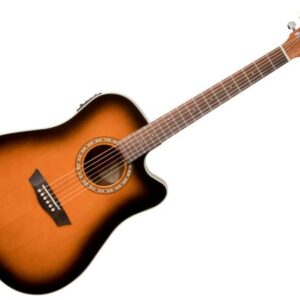 WASHBURN WD7S CE ATB CHITARRA ACUSTICA ELETTRIFICATA SPALLA MANCANTE TOBACCO BURST