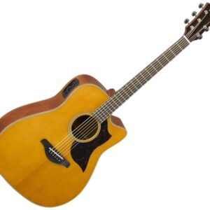 YAMAHA A1M II VN CHITARRA ACUSTICA ELETTRIFICATA SPALLA MANCANTE VINTAGE NATURAL