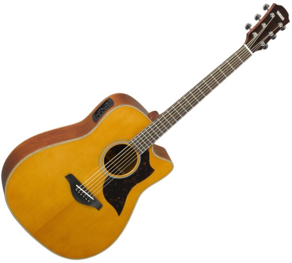 YAMAHA A1M II VN CHITARRA ACUSTICA ELETTRIFICATA SPALLA MANCANTE VINTAGE NATURAL