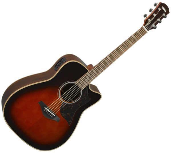 YAMAHA A1R II TBS CHITARRA ACUSTICA ELETTRIFICATA COLORE TOBACCO BROWN SUNBURST