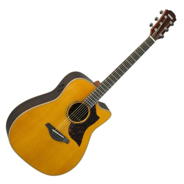 YAMAHA A3R ARE VINTAGE NATURAL CHITARRA ACUSTICA ELETTRIFICATA CUTAWAY NATURALE