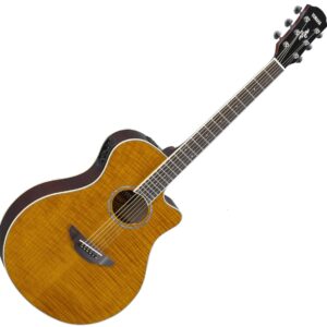 YAMAHA APX600 FM AMBER CHITARRA ACUSTICA ELETTRIFICATA SPALLA MANCANTE AMBRA