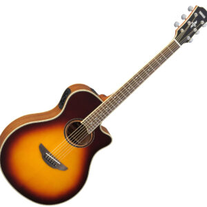 YAMAHA APX700II BROWN SUNBURST CHITARRA ACUSTICA ELETTRIFICATA SPALLA MANCANTE COLORE BROWN SUNBURST