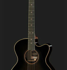YAMAHA CPX1200II TBL TRANSLUCENT BLACK CHITARRA ELETTROACUSTICA CUTAWAY COLORE NERO LUCIDO 