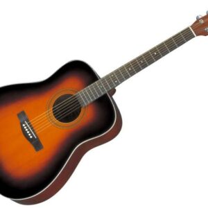 YAMAHA F370 TBS CHITARRA ACUSTICA 4/4 TOP IN ABETE FONDO E FASCE IN NATO PONTE IN PALISSANDRO BROWN SUNBURST