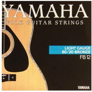 YAMAHA FB12 CORDIERA PER CHITARRA FOLK / ELETTROACUSTICA BRONZE WOUND – 012/053