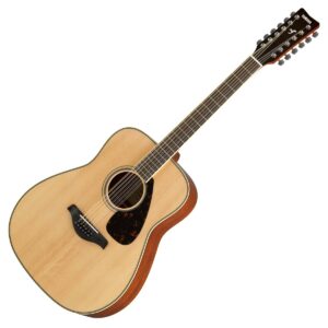 YAMAHA FG820 12 NT NATURAL CHITARRA ACUSTICA 12 CORDE COLORE NATURALE