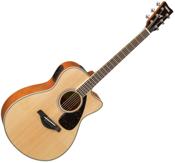 YAMAHA FSX820C NT CHITARRA ACUSTICA ELETTRIFICATA SPALLA MANCANTE COLORE NATURAL