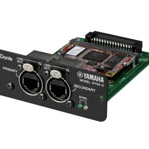 YAMAHA NY64D DANTE SCHEDA DI ESPANSIONE I/O DANTE PER YAMAHA TF