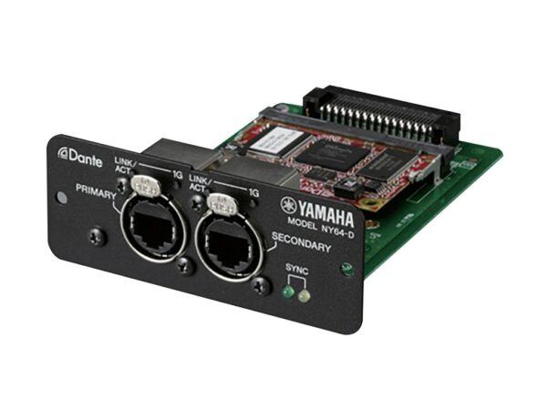 YAMAHA NY64D DANTE SCHEDA DI ESPANSIONE I/O DANTE PER YAMAHA TF