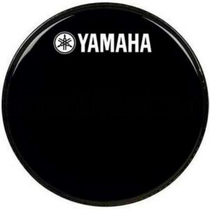 YAMAHA P3 18″ BLACK LOGO PELLE RISONANTE PER GRANCASSA 18″