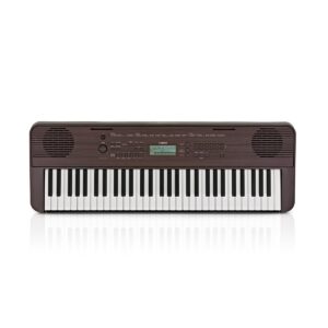 YAMAHA PSR E360 DARK WALNUT TASTIERA DINAMICA 61 TASTI CON FINITURA TOP IN NOCE