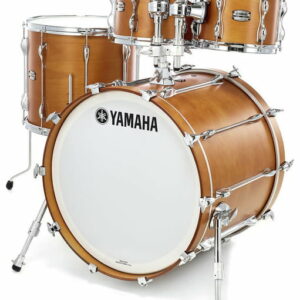 YAMAHA RECORDING CUSTOM STUDIO BATTERIA ACUSTICA LEGNO REALE PIATTI E RULLANTE NON COMPRESI COLORE NATURALE