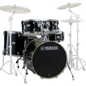 YAMAHA SBP2F5 BK BLACK STAGE CUSTOM BIRCH PURE WHITE BATTERIA ACUSTICA NERO